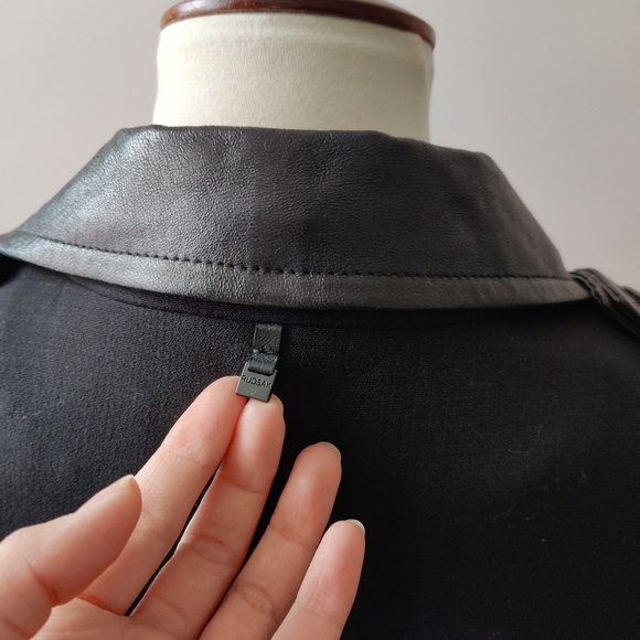 New Rudsak 2 in 1 leather pea coat - Picture 5 of 11